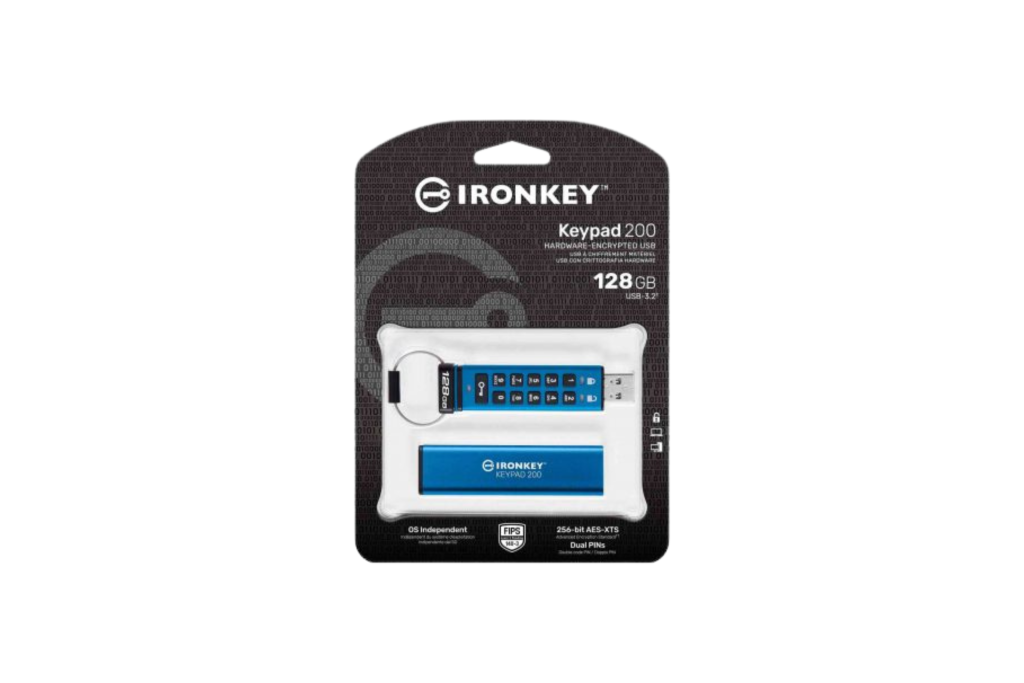 USB Bảo Mật Kingston iRonKey Keypad 200